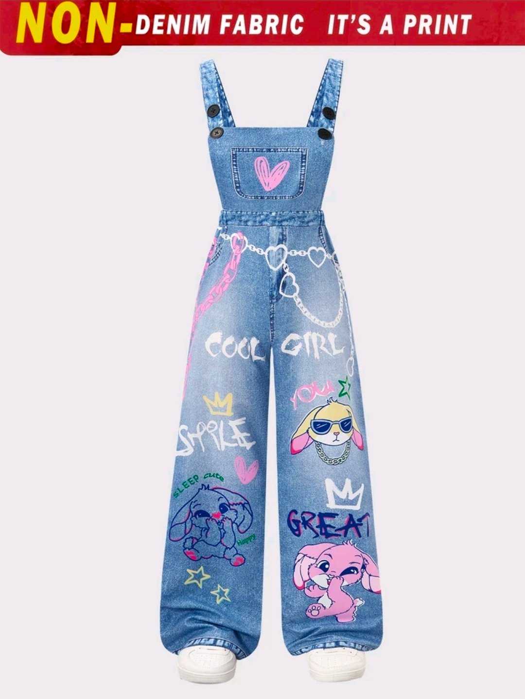 Enterizo infantil azul estampado